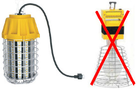 LED vs HID Construction Light