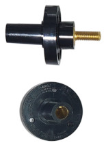 Threaded Stud Style Black Female Mimi Lok Cam Panel