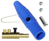 Blue Male Mini CamLok