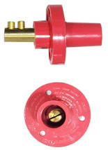 Double Set Screw Style Red Male Mimi Cam Lok Panel