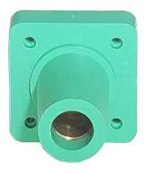 Cam-Lok Panel Receptacle DSS Female Green