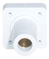 Cam-Lok Panel Receptacle DSS Female White