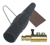 Large Cam-Lok Male Black