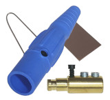 Large Cam-Lock Male Blue