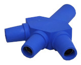 Marinco Cam-Lok Double Male Blue