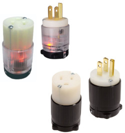 Cooper 50 Amp twist lock plugs