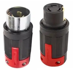 Cooper 50Amp Twist Lock Plugs